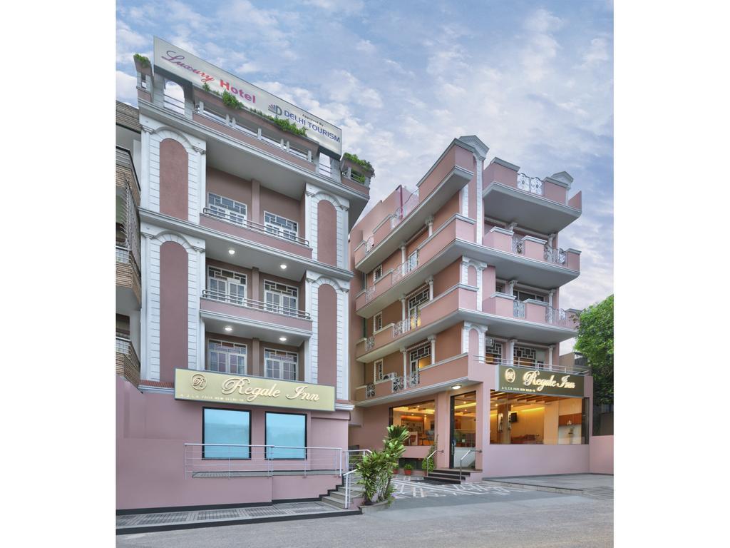 Regale Inn Nuova Delhi Esterno foto